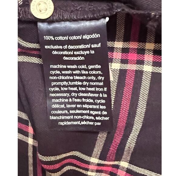 Tommy Hilfiger Long Sleeve Button Up Roll Tab Top Size XL - Picture 7 of 7